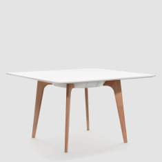 Design Konferenztisch Holz Büro Schreibtische weiß Konferenztische moderne Büromöbel, Bene, TIMBA Table
