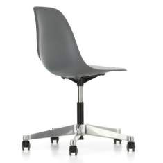 Drehstuhl Design Schalenstuhl grau Bürostuhl Bürodrehstuhl, vitra, PSCC