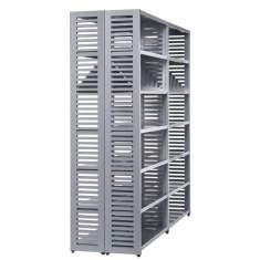 Bücherregal Metall Regalschrank offen Büroregal, compactus, Sysco Bibliotheksregale