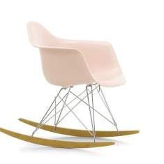 Vitra Eames Chair rosa Loungesessel Büro Loungemöbel vitra Eames Plastic Armchair RE RAR