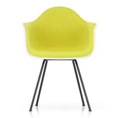 Besucherstuhl gelb Besucherstühle Kunststoff Konferenzstühle vitra Eames Plastic Armchair RE DAX
