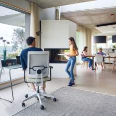 Drehstühle Büro Design Bürostühle kaufen Drehstuhl Home Office Sedus, black dot air