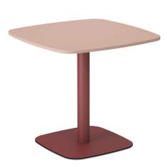 Cafeteria Tisch rosa Tische Beistelltisch Konferenztisch Sedus se:assist