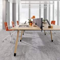 Team-Tisch Büro Team-Tische Schreibtische Wini WINEA TEAMS