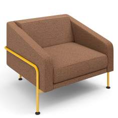 Loungesessel braun Sessel Lounge viasit Com4lounge