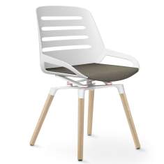Besucherstuhl weiss Besucherstühle Büro Konferenzstuhl Konferenzstühle Aeris numo comfort