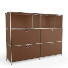 Modulare Büromöbelsysteme Schrank modular Büro System4 Stauraum