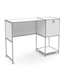 Home Office Schreibtische weiss Arbeitstische System4 Schreibtisch