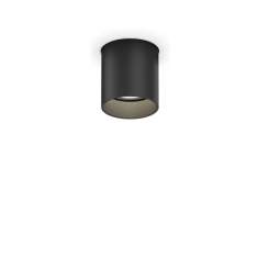 Schwarze runde Einbauleuchte – XAL MOVE IN round recessed, schlichtes Downlight-Design