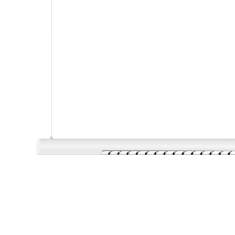 XAL SETA Pendelleuchte, lineares Decken- und Systemleuchtenprofil in Weiß, modernes Design mit Reflektor