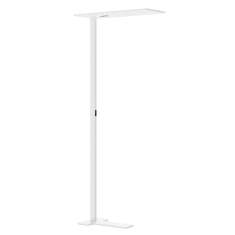 XAL Task EVO Stehleuchte in Weiß, elegantes minimalistisches Design mit homogenen Lichtaustritt, für Büro- und Arbeitsumgebungen