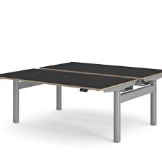 Höhenverstellbare Bench Steelcase Possilio für flexible Arbeitsplätze
