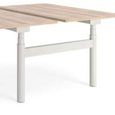 Elektrisch höhenverstellbare Bench Steelcase Possilio für moderne Büroarbeit