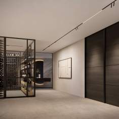 XAL Move It 10 Trimless System – minimalistisches Deckenschienenprofil mit montiertem Spotmodul, trimmloser Einbau