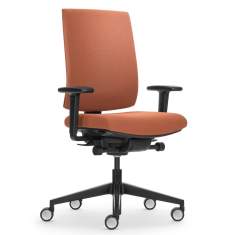 Girsberger Kyra 3D ergonomischer Bürostuhl, individuell einstellbare Sitz- und Rückenlehne mit moderner Linienführung