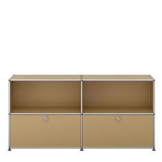 USM Haller Sideboard mit vier Regalfächern als modulares Stauraummöbel