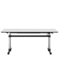 Höhenverstellbarer USM Kitos Tisch für flexible Arbeits- und Konferenzbereiche
