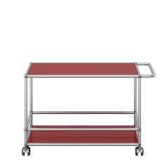 Servierwagen von USM Haller für flexible Ablage und Nutzung