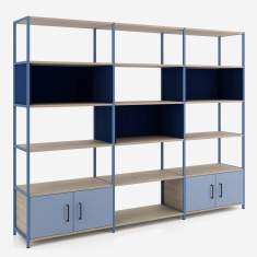 Büroregal Nowy Styl Aplo als modular aufgebautes Regalsystem