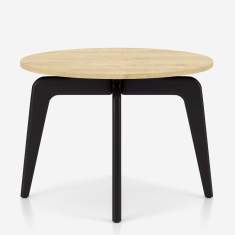 Loungebeistelltisch Kusch+Co Kanu Lounge Table für stilvolle Sitzlandschaften