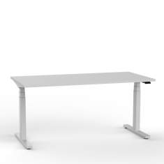 elektrisch höhenverstellbarer Schreibtisch SARA Lord mit T-Fuß für ergonomische Büroarbeitsplätze