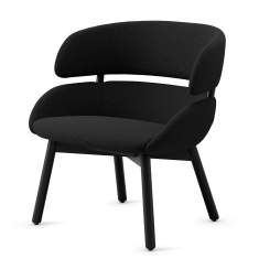 Skandiform Fendo Lounge Sessel mit komfortabler Polsterung und massivem Vierfußgestell