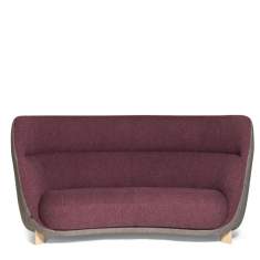 Sofa Materia Arch mit organischer Form und hoher Rückenlehne für Lounge- und Empfangsbereiche