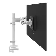 Zweifach Monitorhalterung Dataflex Viewgo Schreibtisch 140 mit zentraler Säule für ausgerichtete Bildschirmpositionen