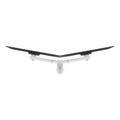 Monitorhalter Dataflex Viewgo Schreibtisch 140 in angewinkelter Anordnung für ergonomische Bildschirmdarstellung