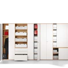 Modulares Schranksystem WINI WINEA MAXX für strukturierte Büroablagen