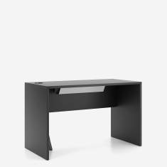 Nowy Styl E10 Bürotisch in dunkler Ausführung mit minimalistischem Design