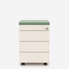 Nowy Styl SQart Container mit Schubladen und gepolsterter Sitzauflage