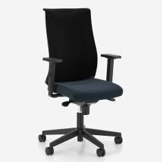ergonomischer Arbeitsstuhl SOHOS by Nowy Styl Altum mit atmungsaktivem Netzrücken und Sitzpolster
