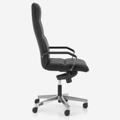 Bürostuhl SOHOS by Nowy Styl Prado mit eleganter Linienführung für Chefbüro