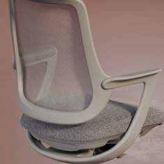 SOHOS by Nowy Styl Ovia Konferenzstuhl mit ergonomischer Rückenlehne im Detail