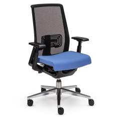 Bürodrehstuhl HAWORTH Very mit Netzrücken und integrierter Lumbalunterstützung
