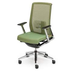 Arbeitsstuhl HAWORTH Very mit ergonomischer Rückenstruktur und gepolstertem Sitz