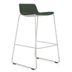 Barhocker HAWORTH Maari Barhocker mit Kufengestell und Kunststoffschale