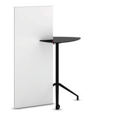 Stehtisch Wilkhahn Confair Next Board-Tisch mit integrierter Whiteboard-Halterung
