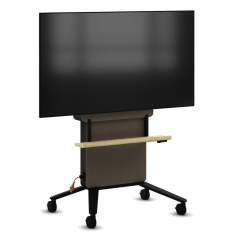 Monitorhalterung Wilkhahn Confair Next Display-Rack mobil mit Ablage und Rollen