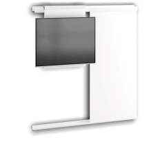 Wandschienensystem Wilkhahn Confair Next Wandschienen-Set mit Monitorhalterung für Liteboards