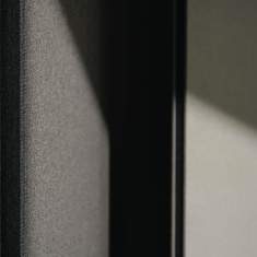 Detail der stoffbezogenen Oberfläche der Wilkhahn Confair Next Akustikwand