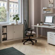 Assmann Büromöbel Consento Streamo Drehstuhl im Homeoffice am Arbeitsplatz