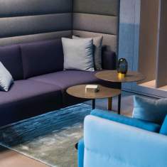 Assmann Büromöbel Consento Cremona Highback-Sofa für vertrauliche Gespräche in der Loungezone