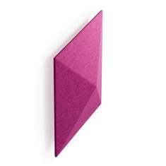 Akustikpaneel Offecct Spiegel mit geometrischer Faltstruktur zur schallabsorbierenden Wandgestaltung