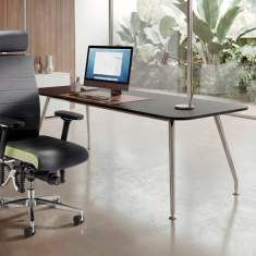 Haider Bioswing BIOSWING 660 iQ AIR ergonomischer Lederdrehstuhl im Officebereich
