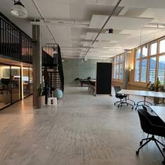 Offene Arbeitslandschaft im BIM Coworking Space mit flexiblen Büroarbeitsplätzen von Schäfer Shop AG