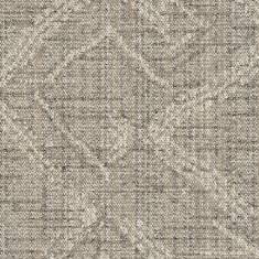 Interface Dual Effect Teppichfliese Variante Ash mit strukturiertem Batikmuster