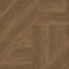 Interface Luxury Vinyl Tile Cut & Form Variante Walnut mit klassischer Parkettstruktur