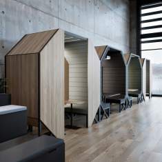 Connection ONE Meet Meeting-Pods im Open-Space-Büro für vertrauliche Besprechungen
